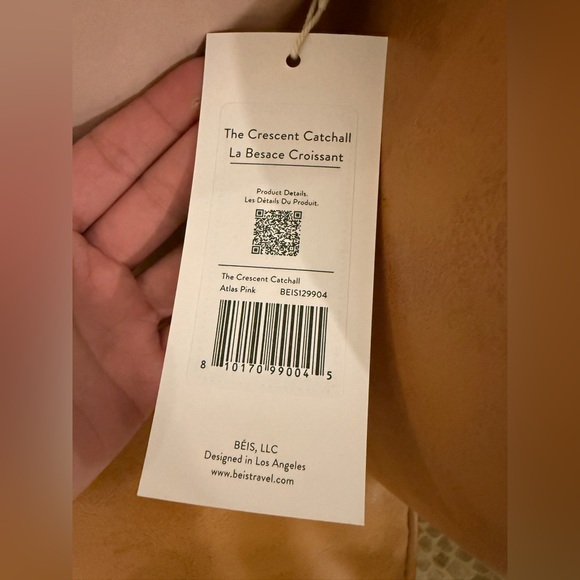 NWT Beis Crescent Catchall - Atlas Pink - Picture 4 of 5